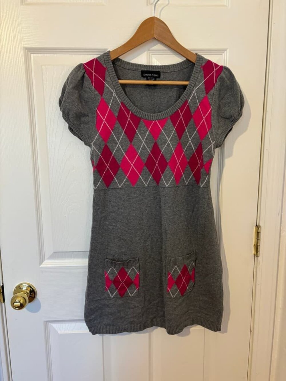 Women’s Large Gray & Pink